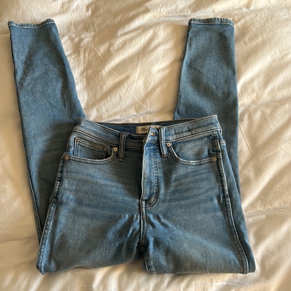 Madewell 10” High Rise Skinny Jeans Size 26 - Picture 3 of 4